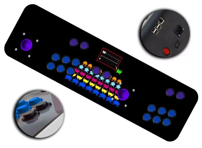 Imagem #1 de Fliperama Arcade Space Invaders + de 75 mil jogos + Netflix