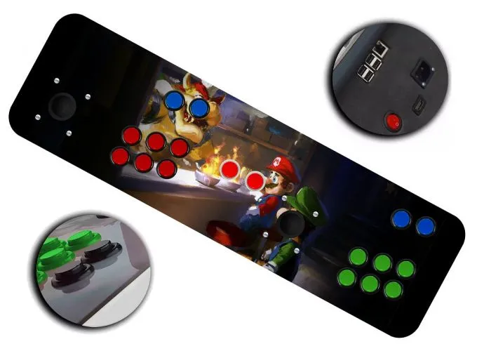 Imagem #1 de Fliperama Arcade Mario Luigi + de 75 mil jogos + Netflix