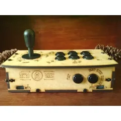 Imagem de Arcade Mini: suporte a controle Atari, 75 mil jogos + 2 ctrl