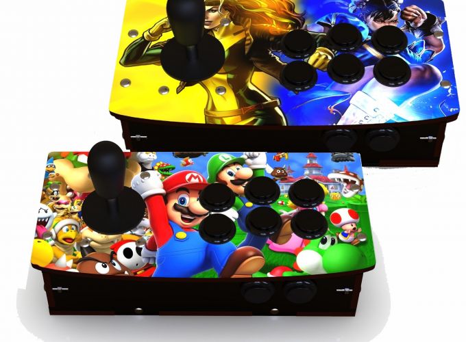 Imagem #1 de Kit Arcades Mini Mario e Luigi + Shun-Li e vampira 75k jogos
