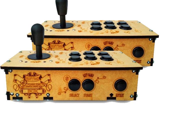Imagem #1 de Kit Arcades Mini design MDF gravado 75000 jogos