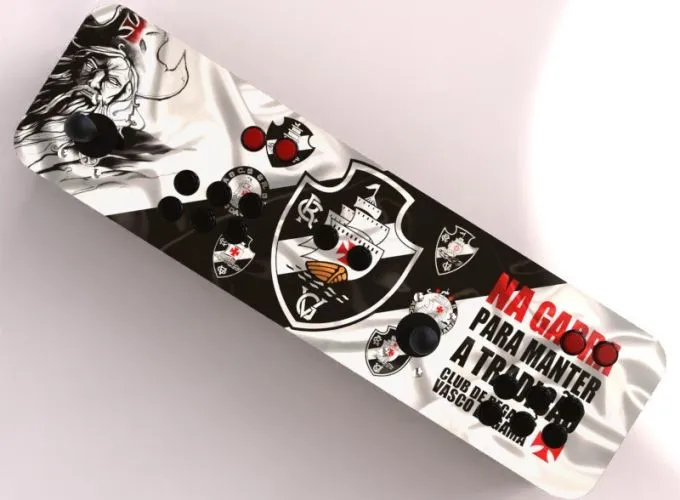 Imagem #1 de Fliperama Portátil Vasco -75 mil jogos + controles